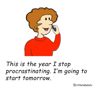 Put procrastination in prison with processes