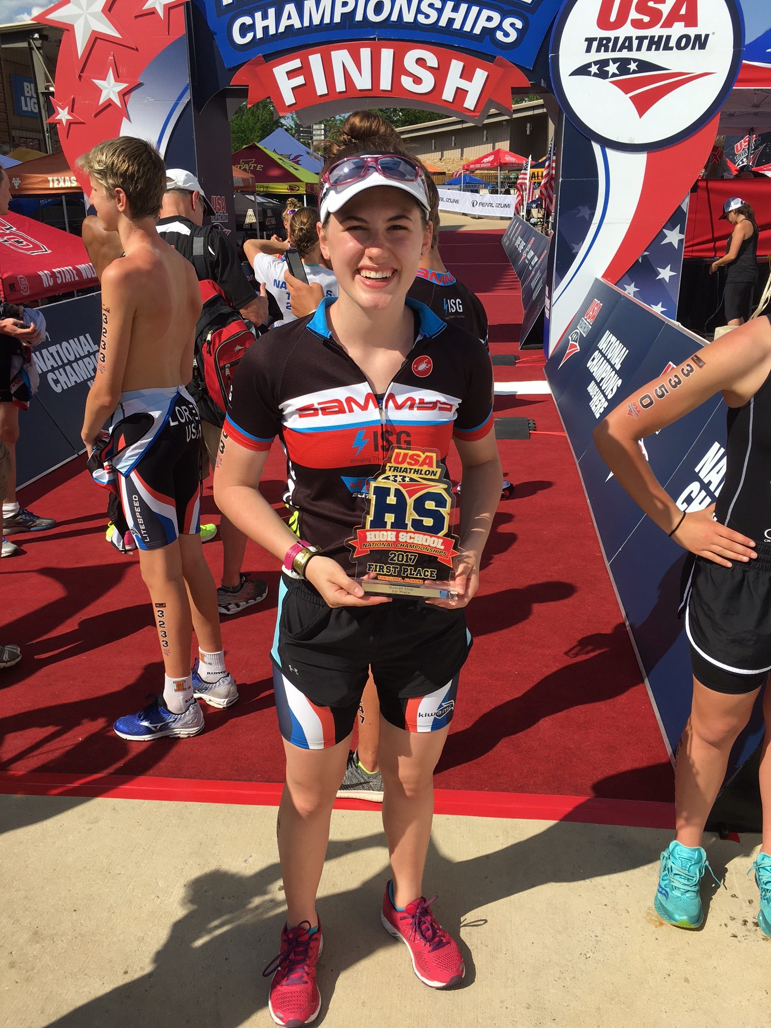 FEATURE: LaSalle makes name for herself through triathlons