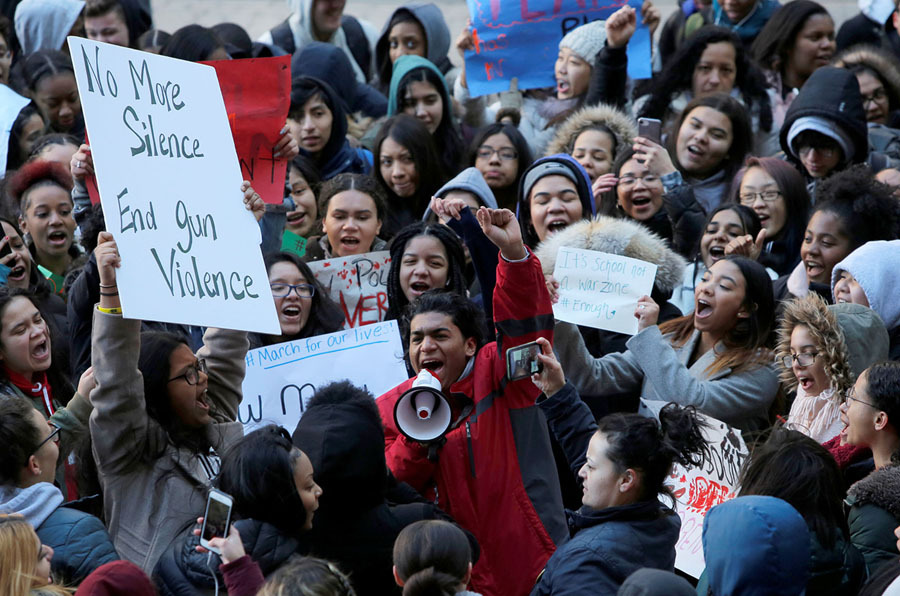 High school students nationwide organize walkouts in response to school shootings
