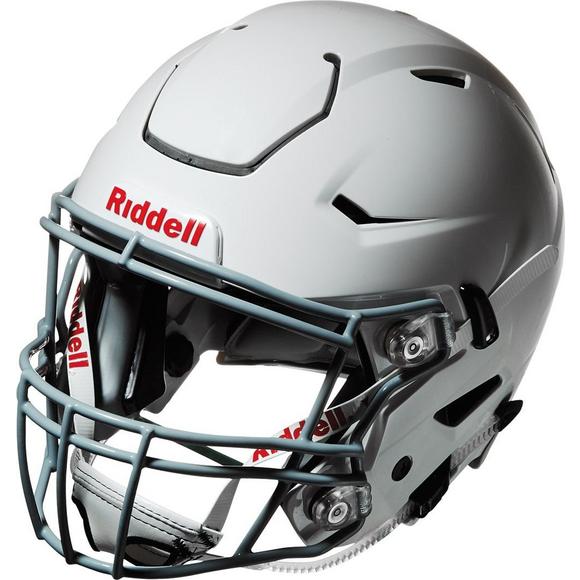 Football team tries new helmets, but opts to stay with current helmets