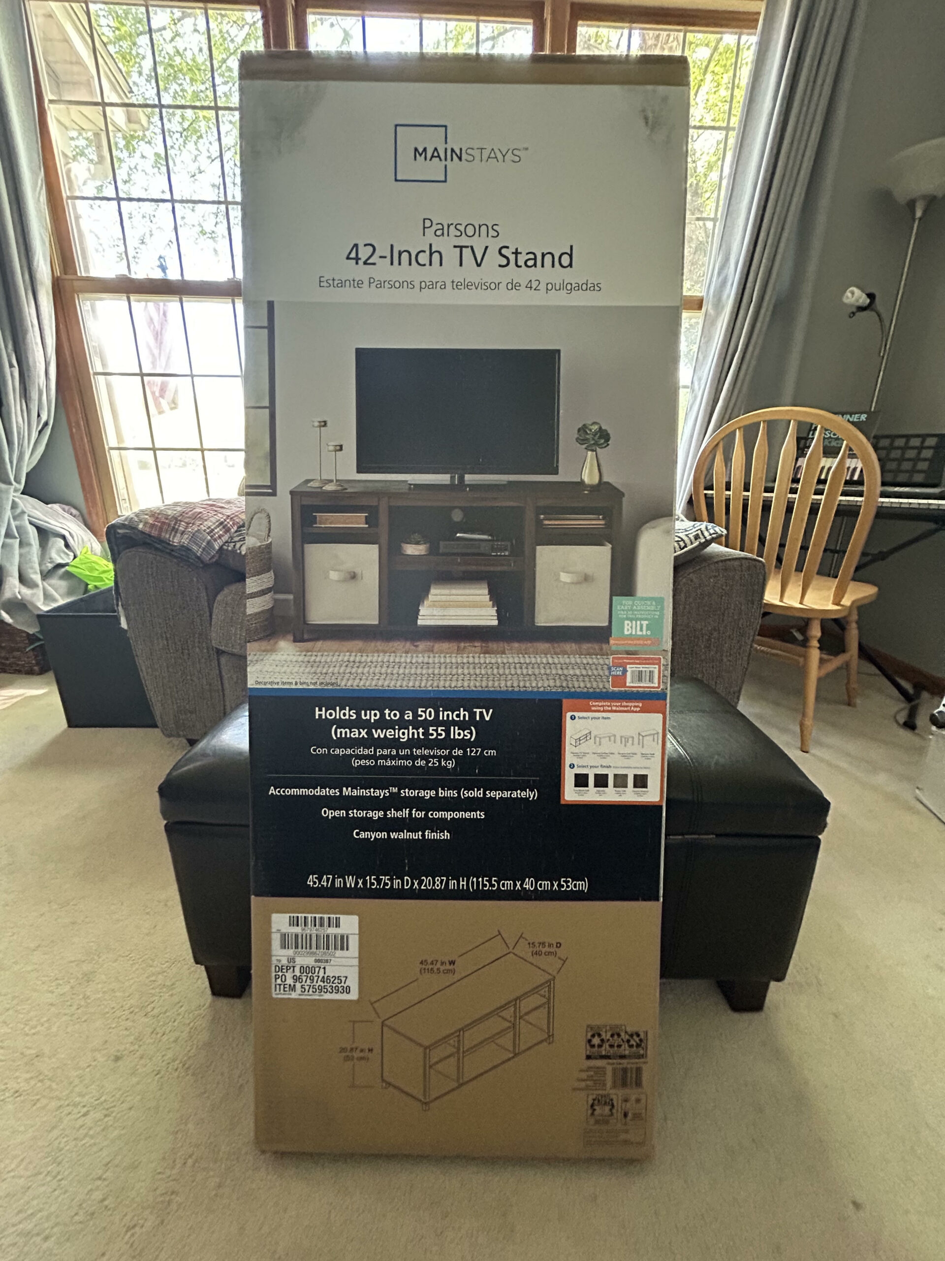 REVIEW: Walmart brand TV stand